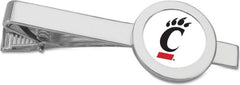 CSI Silver Tie Bar With Colored Medallian - ONLINE ONLY