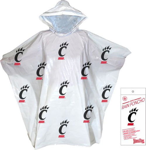 University of Cincinnati Rain Poncho