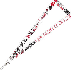 University of Cincinnati Julia Gash 3/4'' Satin Lanyard
