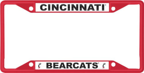 University of Cincinnati Bearcats License Plate Frame