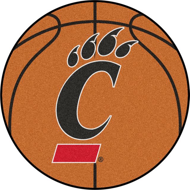 Cincinnati Basketball Mat 27'' diameter  - ONLINE ONLY