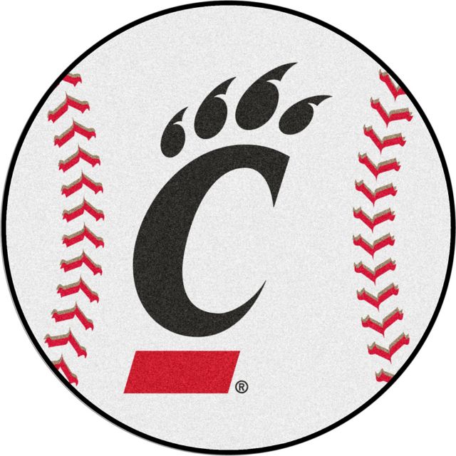 Cincinnati Baseball Mat 27'' diameter  - ONLINE ONLY
