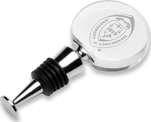 Crystal Wine Stopper - 4''H- ONLINE ONLY