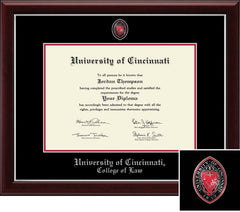 Church Hill Classics Masterpiece Diploma Frame. Law. - ONLINE ONLY