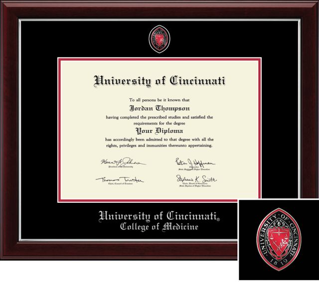 Church Hill Classics Masterpiece Diploma Frame. Medicine. 12x17. - ONLINE ONLY