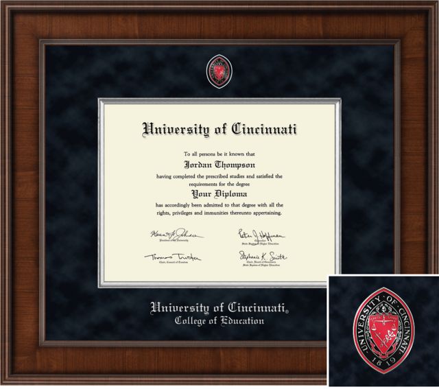 Church Hill Classics Presidential Diploma Frame. Education. Bachelors, Masters, PhD. - ONLINE ONLY