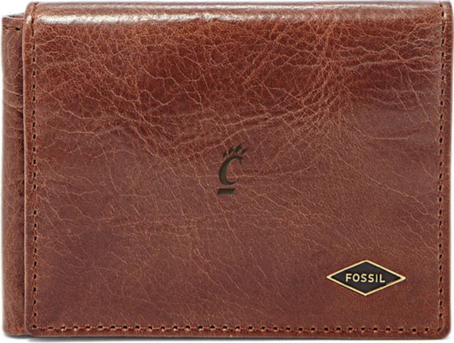 Fossil Leather Ryan RFID Execufold - Brown - ONLINE ONLY