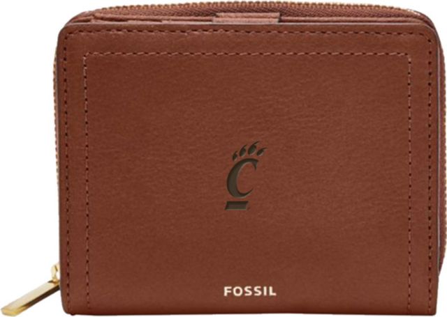 Fossil Leather Logan RFID Mini Multifunction - Brown - ONLINE ONLY