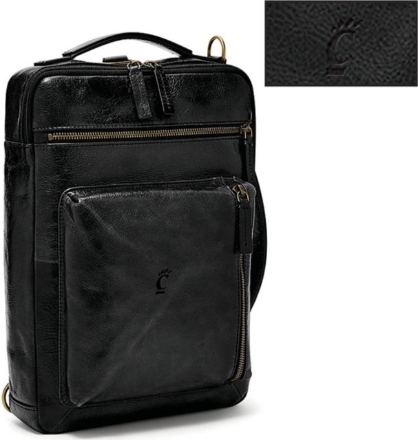 Fossil Leather Buckner Commuter - Black - ONLINE ONLY