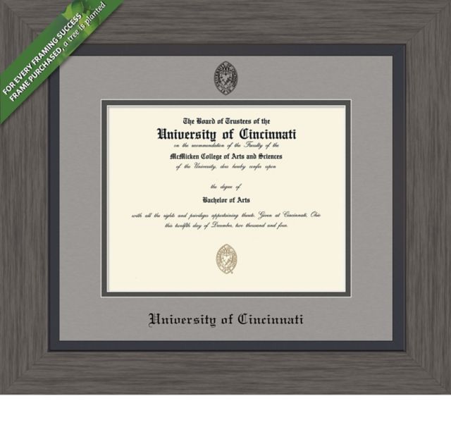 Framing Success Greystone 8.5 X 11 Diploma With Double Mat - ONLINE ONLY