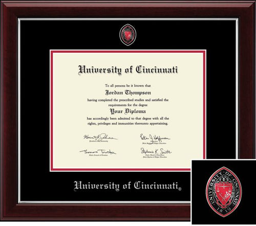 University of Cincinnati, Masterpiece Diploma Frame. Bachelors, Masters, PhD