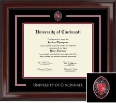 University of Cincinnati. Showcase Diploma Frame. Bachelors, Masters, PhD
