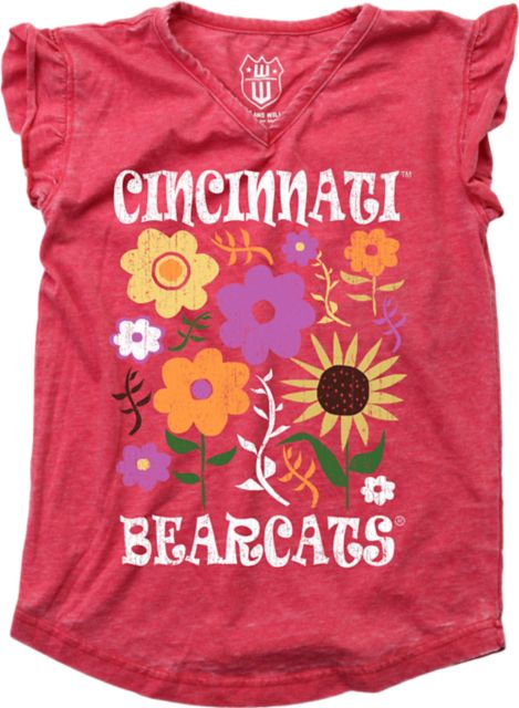 University of Cincinnati Toddler Girl's Short Sleeve T-Shirt