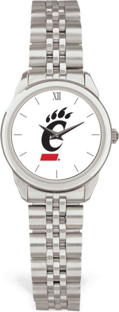 CSI Women's Silver Rolled Link Watch (Gift Boxed)  With Colored Medallion - ONLINE ONLY