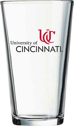 University of Cincinnati 16 oz. Glass
