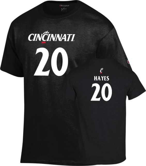 University of Cincinnati Women's Basketball T-Shirt Jillian Hayes - 20 - ONLINE ONLY