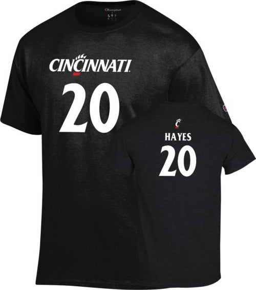 University of Cincinnati Women's Basketball T-Shirt Jillian Hayes - 20 - ONLINE ONLY