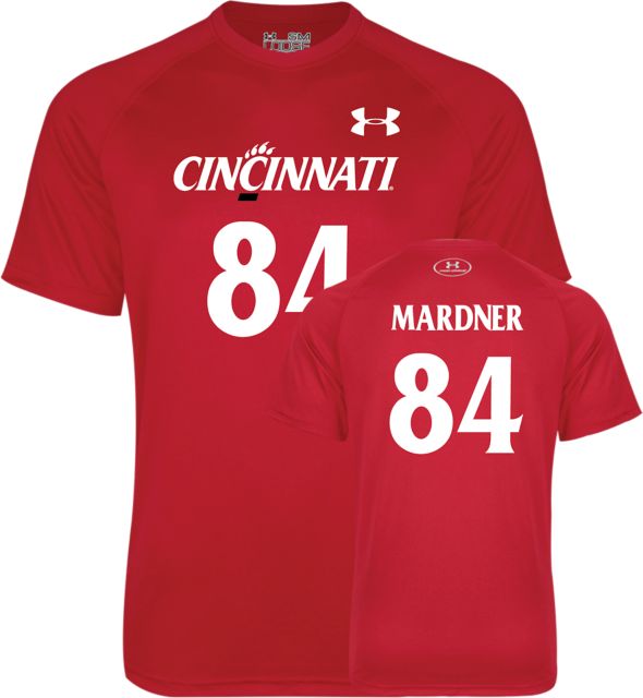 Cincinnati Football Tech Tee Mardner - 84 - ONLINE ONLY