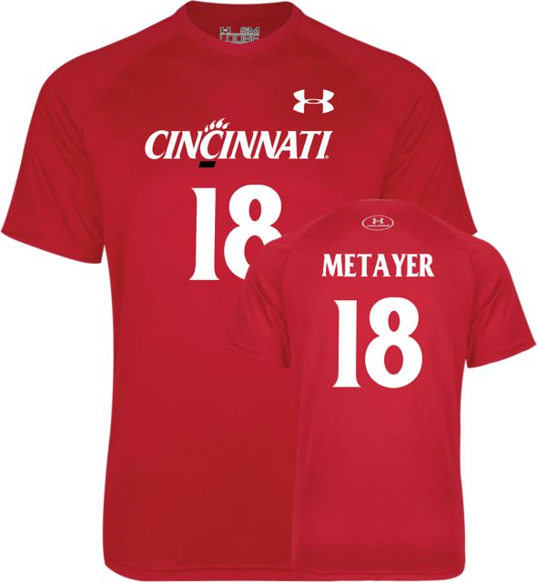 Cincinnati Football Tech Tee Metayer - 18 - ONLINE ONLY