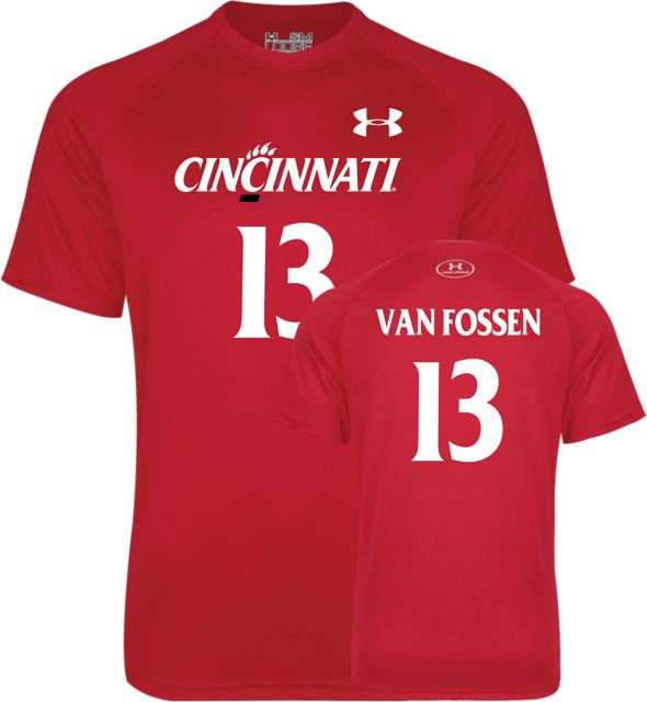 Cincinnati Football Tech Tee Van Fossen - 13 - ONLINE ONLY