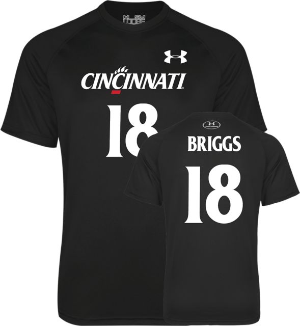 Cincinnati Football Tech Tee Briggs - 18 - ONLINE ONLY