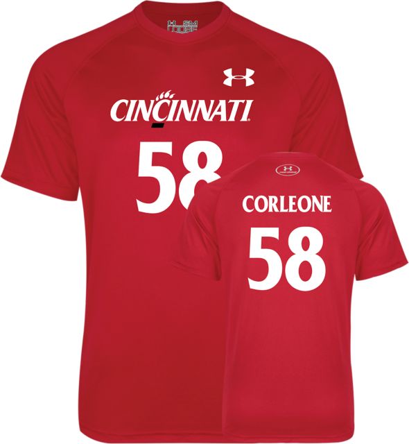Cincinnati Football Tech Tee Corleone - 58 - ONLINE ONLY