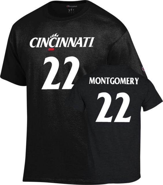 Cincinnati Football T Shirt Montgomery - 22 - ONLINE ONLY