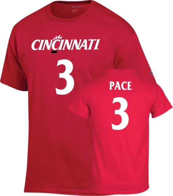Cincinnati Football T Shirt Pace - 3 - ONLINE ONLY
