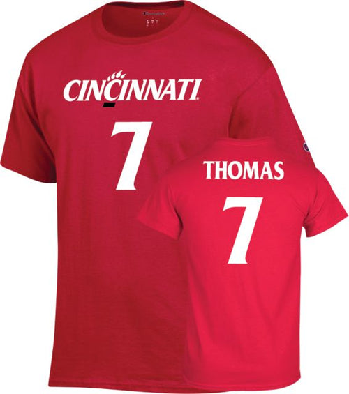 Cincinnati Football T Shirt Thomas - 7 - ONLINE ONLY