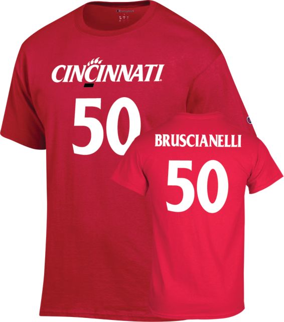 Cincinnati Football T Shirt Bruscianelli - 50 - ONLINE ONLY
