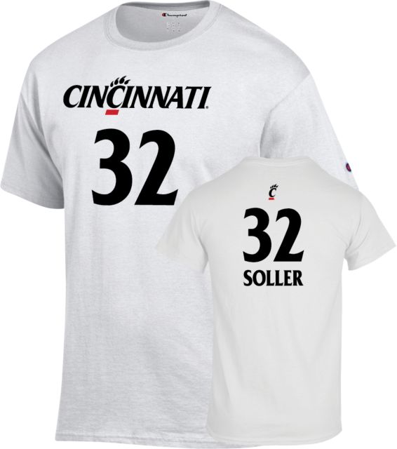 Cincinnati Women's Lacrosse T-Shirt Caroline Soller - 32 - ONLINE ONLY