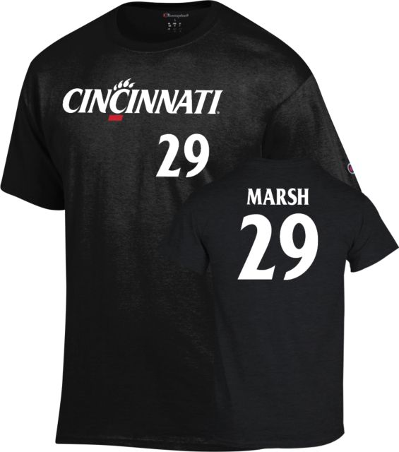 Cincinnati Baseball T-Shirt Carson Marsh - 29 - ONLINE ONLY