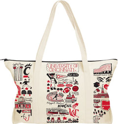 University of Cincinnati Weekender Bag