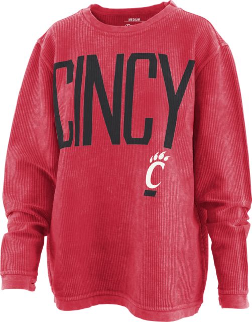 University of Cincinnati Women's Oversized Crewneck Sweatshirt