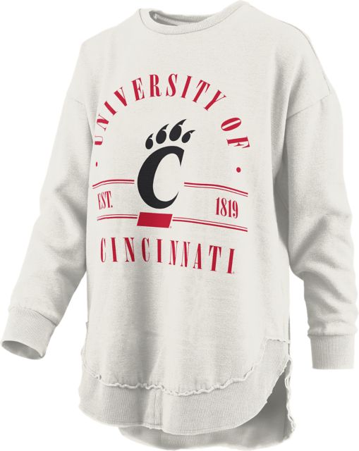 University of Cincinnati Women's Oversized Crewneck Sweatshirt