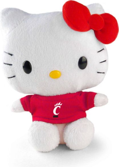 University of Cincinnati 11-inch Hello Kitty Plush
