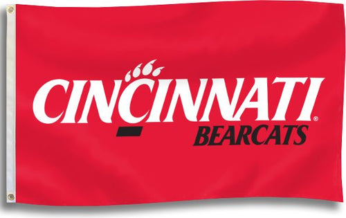 University of Cincinnati Bearcats 3'x5' Durawave Flag