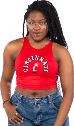 University of Cincinnati Women's Cropped Tank Top