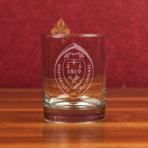 University of Cincinnati 14 oz. Glass