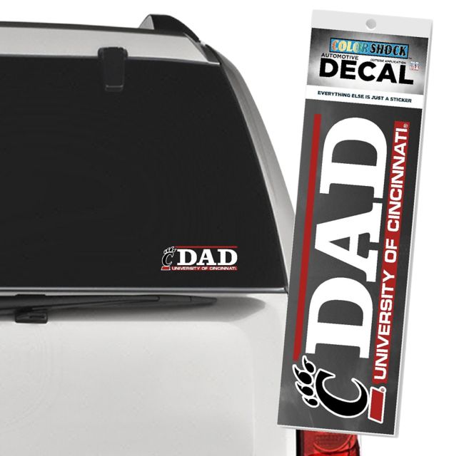 University of Cincinnati Dad Decal