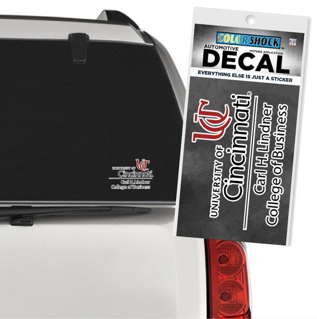 University of Cincinnati Carl H. Lindner College of Business Decal