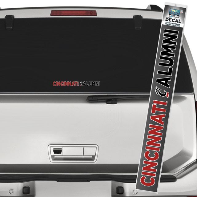 University of Cincinnati Bearcats Alumni Strip Decal