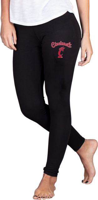 University of Cincinnati Women's Fraction Leggings - ONLINE ONLY