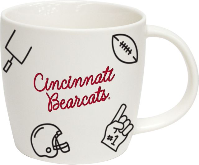 University of Cincinnati Bearcats Football 18 oz. Mug