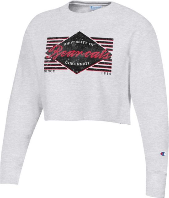 University of Cincinnati Women's Bearcats Cropped Crewneck