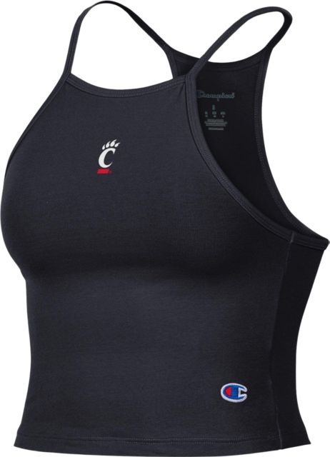 University of Cincinnati Women's Cropped Halter Top