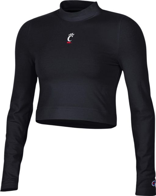 University of Cincinnati Women's Cropped Long Sleeve T-Shirt