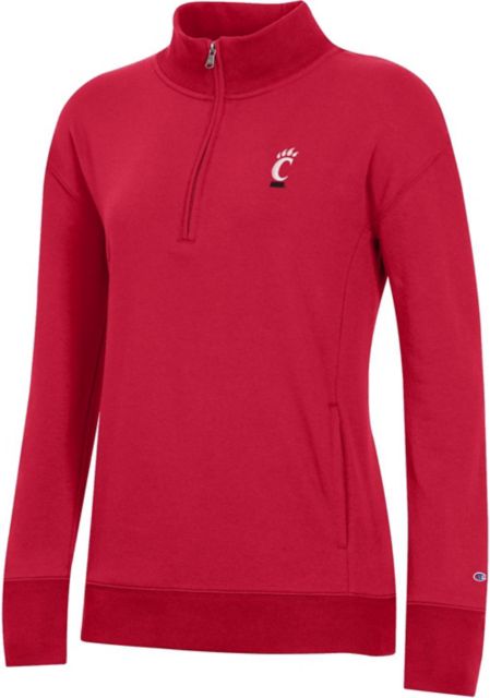 University of Cincinnati Women's University Fleece 1/4 Zip - ONLINE ONLY