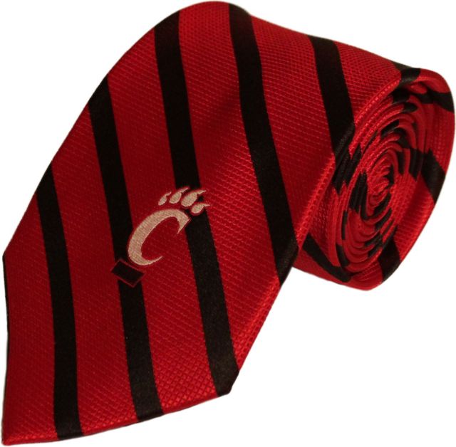 University of Cincinnati Silk Tie