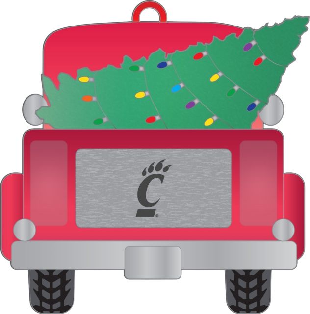 University of Cincinnati Truck Ornament